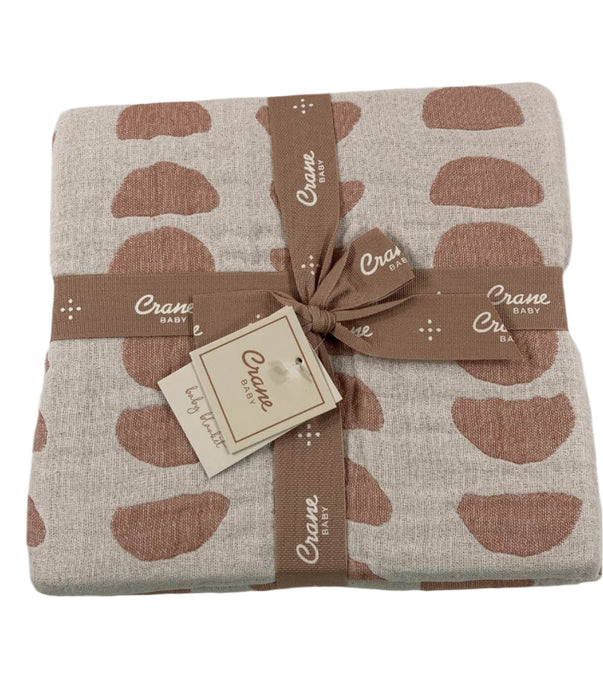 Shop Crane Baby Cotton Muslin Jacquard Blanket, Copper Moon at Goodbuygears