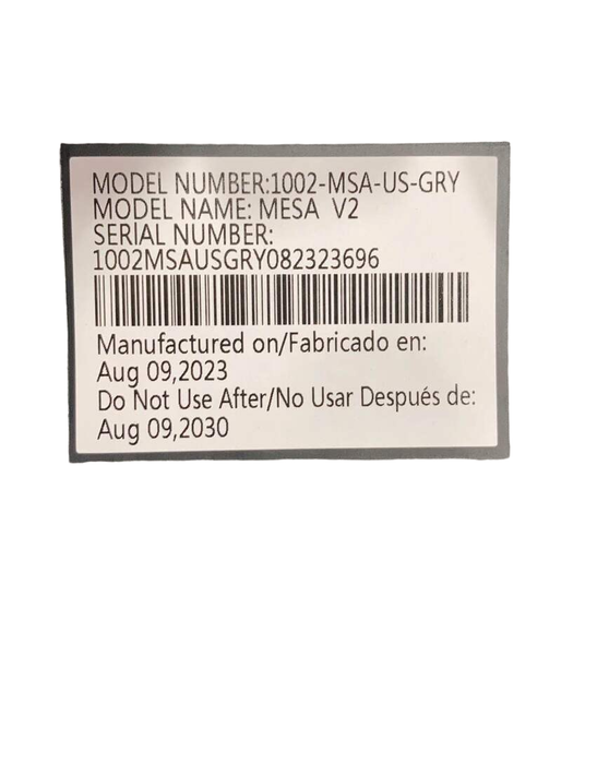 Shop UPPAbaby MESA V2 Infant Car Seat, Greyson (Charcoal Melange Merino Wool), 2023 at Goodbuygears