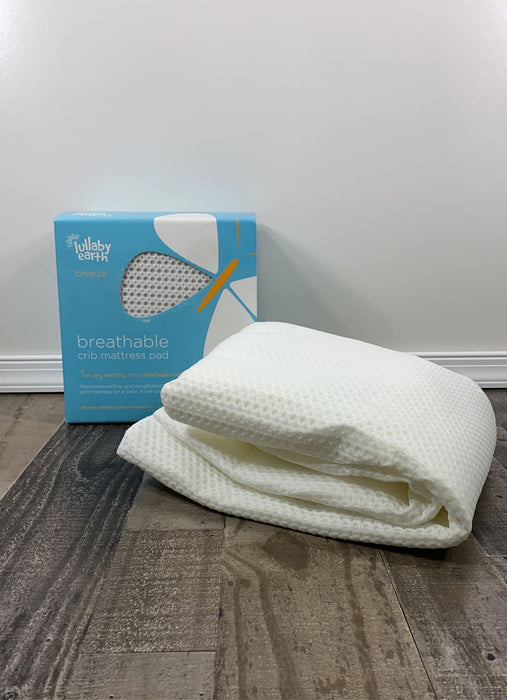 Shop Lullaby Earth Breathe Safe Air Breathable Crib Mattress Pad at Goodbuygears