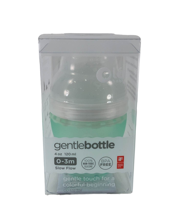 Shop Olababy Gentle Baby Bottle, 4oz, Mint at Goodbuygears