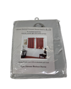 Shop Ricardo Trading Ultimate Grommet Shorty Blackout Panel Curtain, 56"x54", Ivory at Goodbuygears