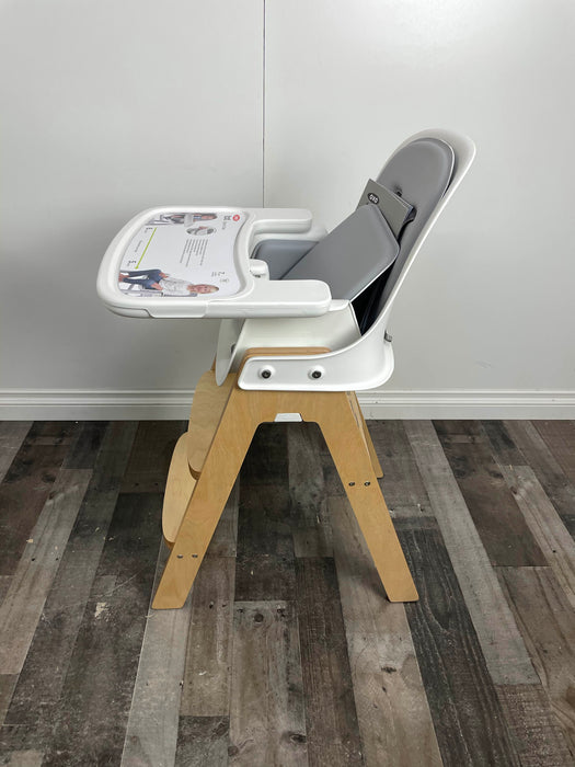 secondhand OXO Tot Sprout High Chair, Gray/Birch