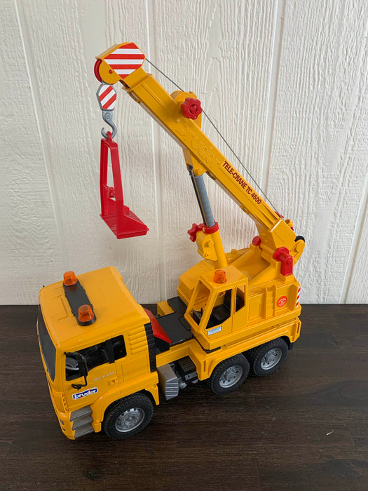 used Bruder MAN TGA Crane Truck