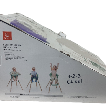 Shop Stokke Clikk High Chair, Cloud Grey at Goodbuygears