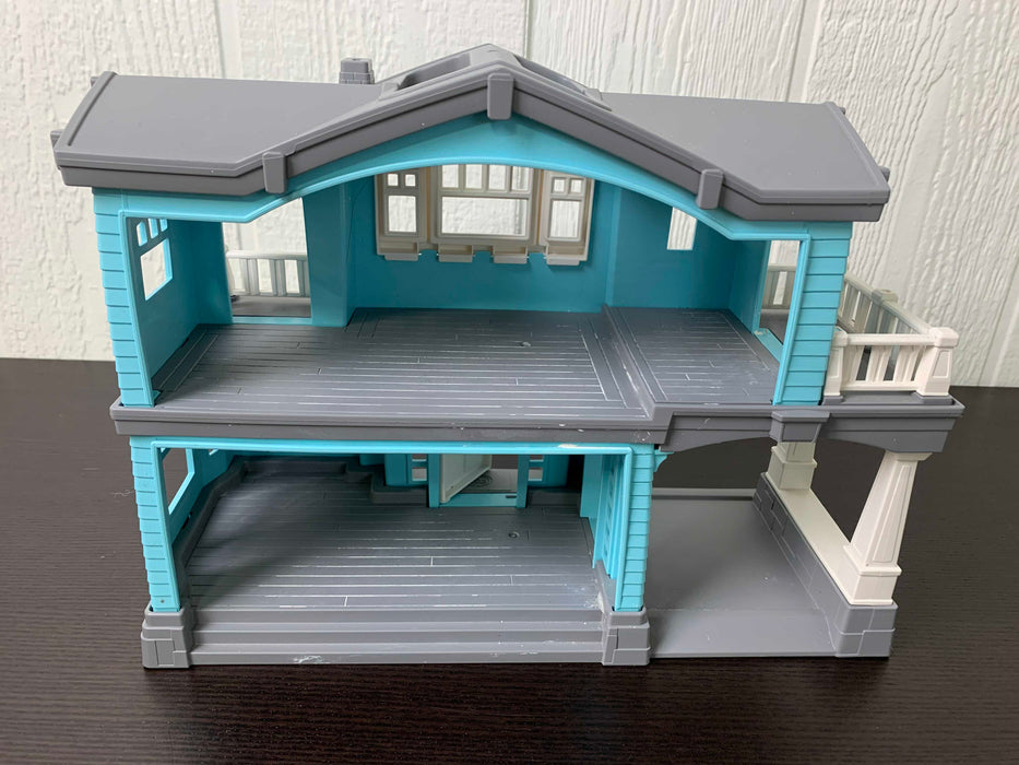 secondhand Green Toys House Playset, Blue