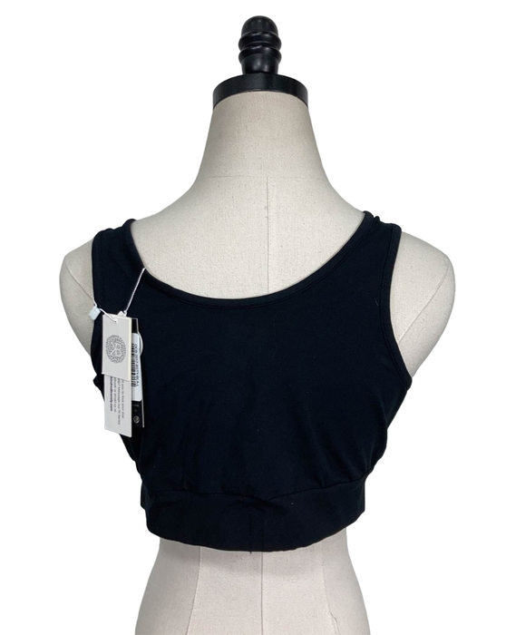 used Kindred Bravely French Terry Racerback Nursing And Sleep Bra, Black, Large - Busty/Grande+