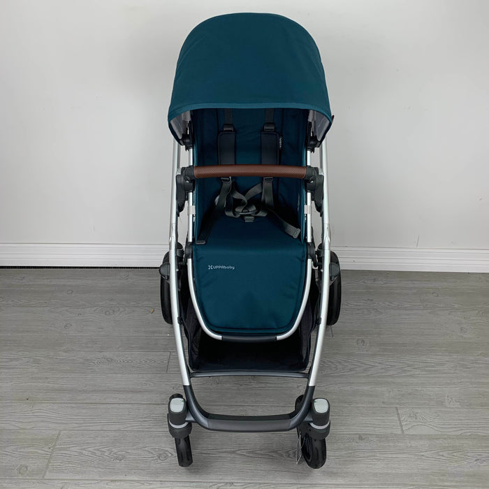 Shop UPPAbaby VISTA V2 Stroller, Finn (Deep Sea) at Goodbuygears