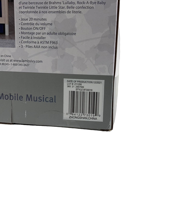 Shop Lambs & Ivy Musical Crib Mobile, Milky Way at Goodbuygears