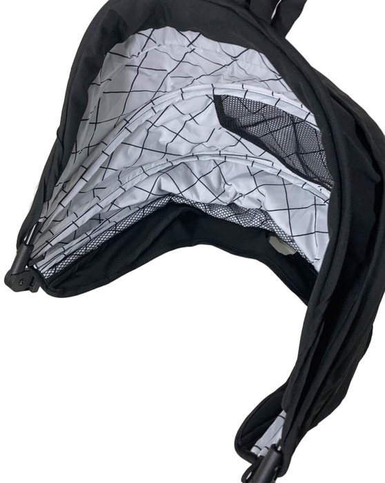 Shop Mockingbird Extendable Canopy 2.0, Black, Windowpane at Goodbuygears