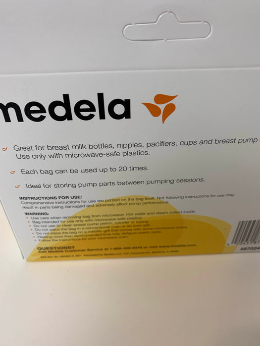 Shop Medela Quick Clean Micro Steam Bags at Goodbuygears