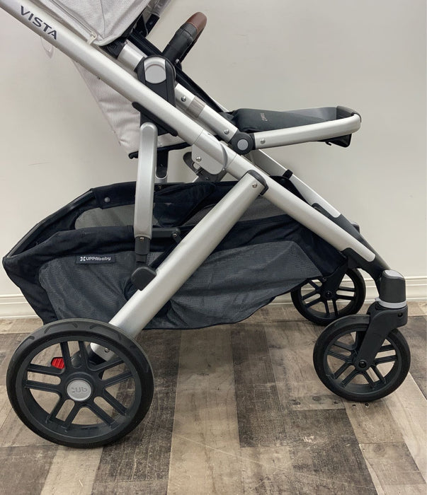 Shop UPPAbaby VISTA V2 Stroller, 2021, Bryce (White Marl) at Goodbuygears