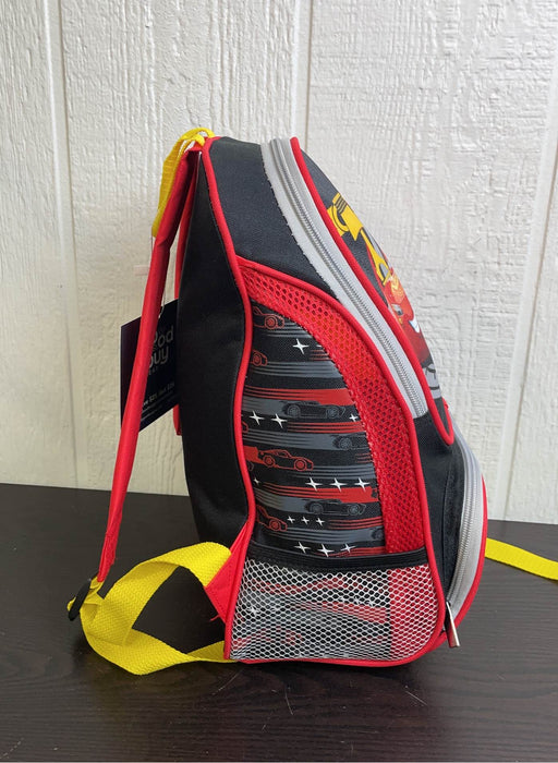 secondhand Disney Pixar Cars Backpack 13” With Sleeping Bag