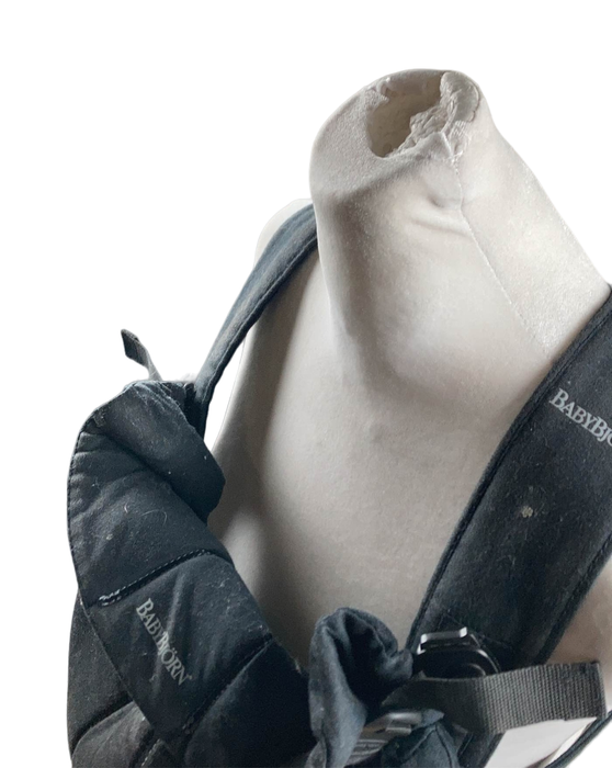 Shop BabyBjorn Baby Carrier Mini, Black Cotton at Goodbuygears