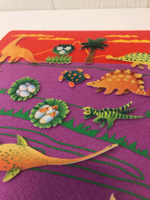 secondhand Felt Tales Story Board, Dinosaur Days