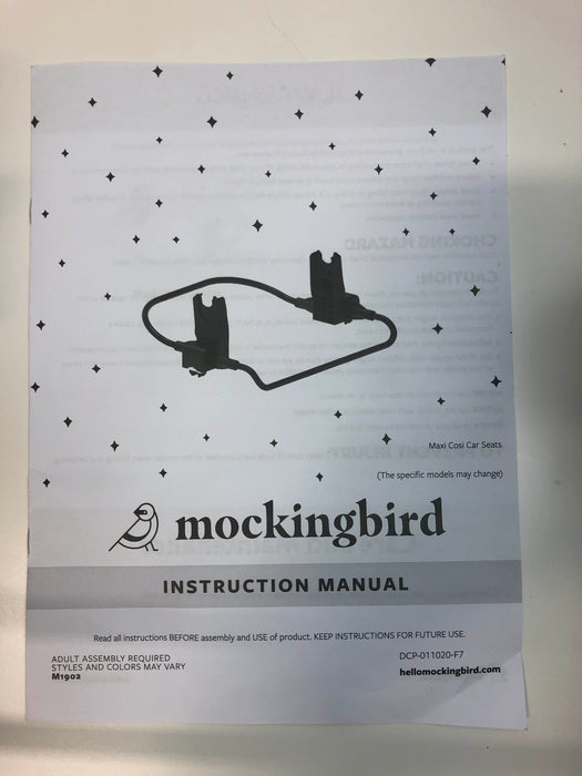 Shop Mockingbird Car Seat Adapter, Maxi Cosi at Goodbuygears