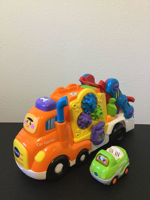 used VTech Go! Go! Smart Wheels Deluxe Car Carrier