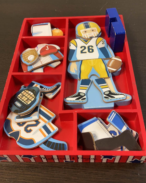 used Melissa & Doug Magnetic Pretend Play