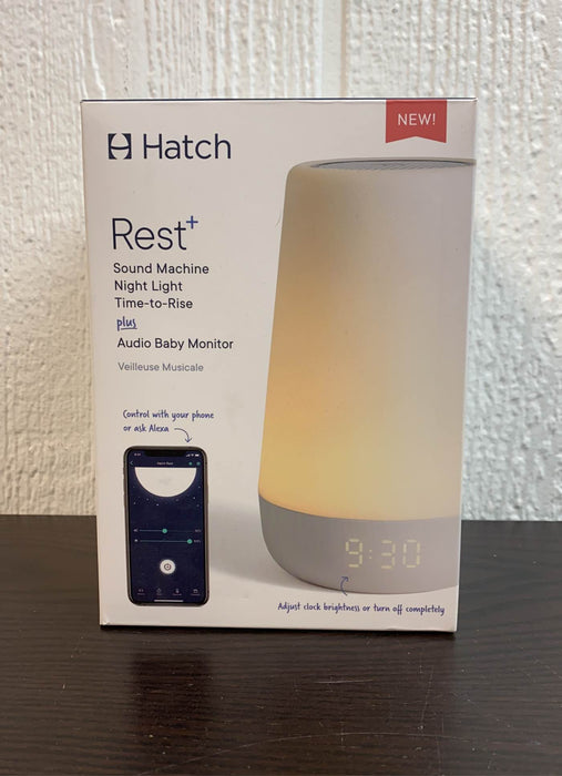 Shop Hatch Rest+ Sound Machine with Audio Baby Monitor at Goodbuygears