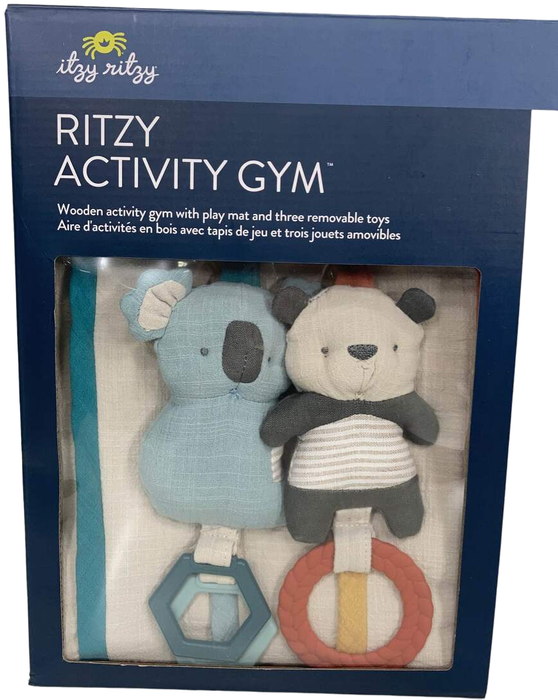 Shop Itzy Ritzy Wooden Activity Gym Playmat With Hanging Toys at Goodbuygears
