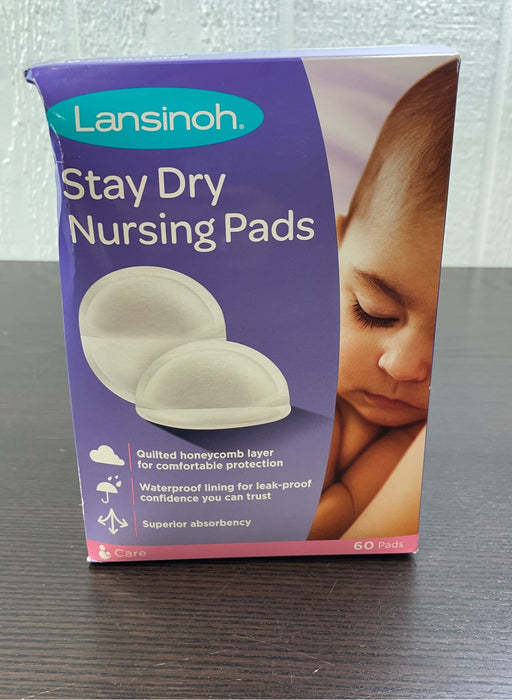 used Lansinoh Disposable Nursing Pads