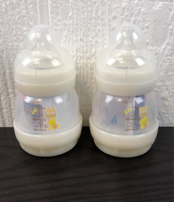used BUNDLE MAM Baby Bottles