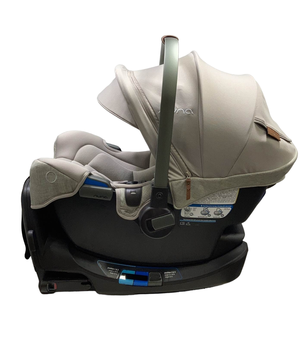 Shop Nuna PIPA rx Infant Car Seat with RELX Base, 2023, Hazelwood at Goodbuygears