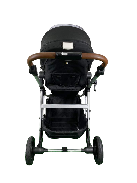 Shop Mockingbird Single to Double 2.0 Stroller, 2023, Silver with Penny Leather, Watercolor Drops, Black at Goodbuygears