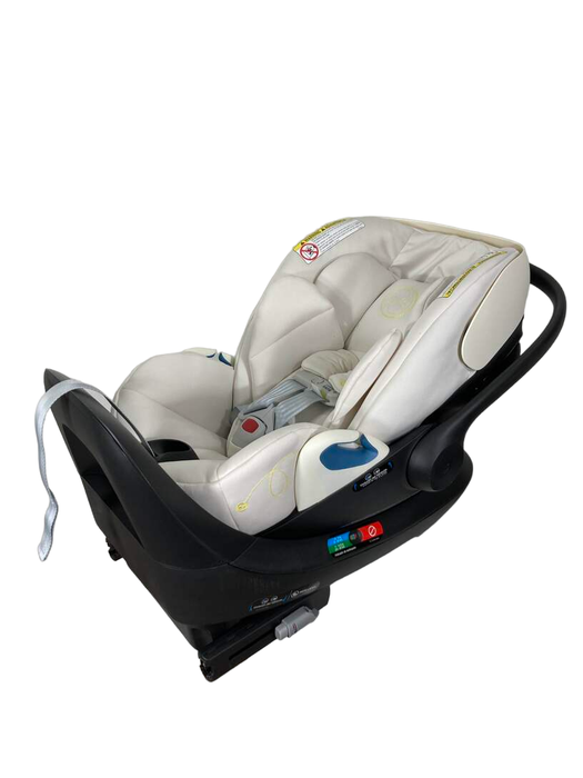 Shop Cybex Cloud G Lux with SensorSafe, 2023, Seashell Beige at Goodbuygears