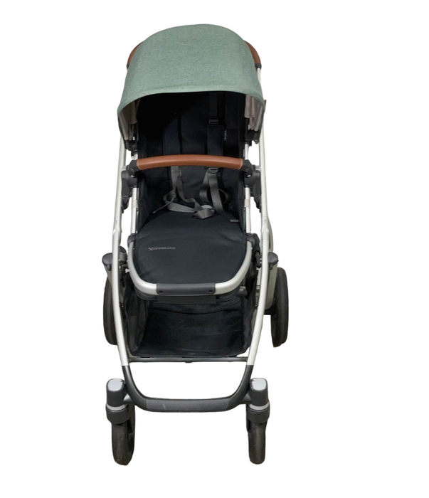 Shop UPPAbaby VISTA V2 Stroller, 2021, Emmett (Green Melange) at Goodbuygears