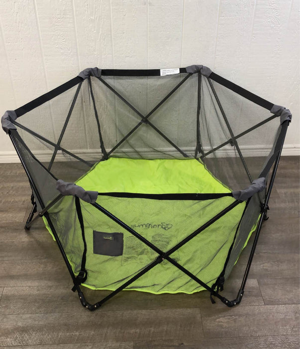 secondhand Summer Infant Pop 'N Play Portable Playard