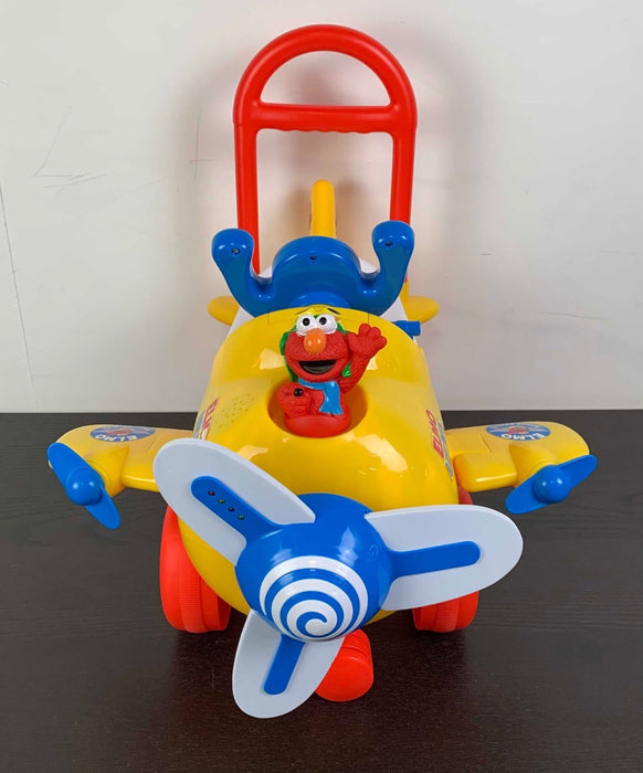 used Kiddieland Sesame Street Elmos Plane Light And Sound Activity Ride On
