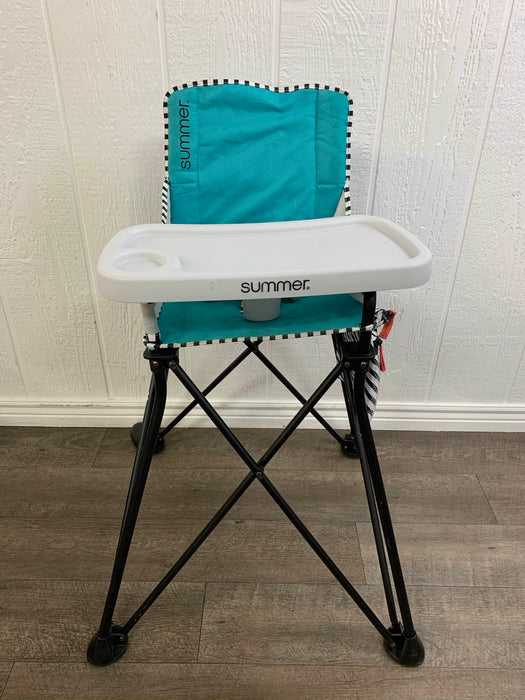 used Summer Infant Pop 'n Sit Portable Highchair