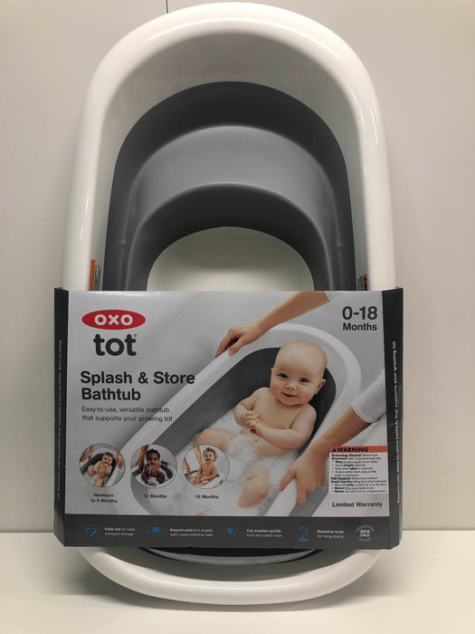 Shop OXO Tot Splash & Store Baby Bathtub at Goodbuygears