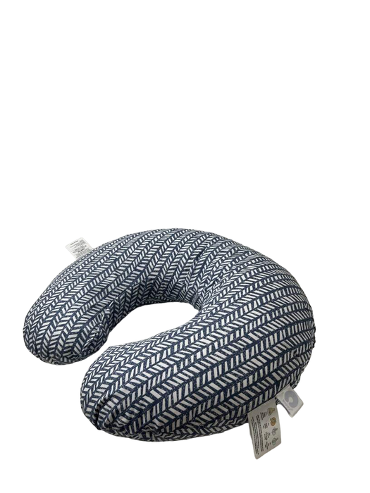 Shop Boppy Nursing and Infant Support Pillow, Blue Herringbone at Goodbuygears