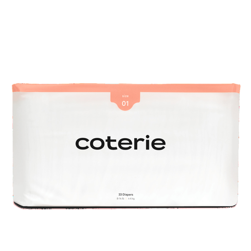 Shop Coterie Size 1 Diapers, 33 Count at Goodbuygears