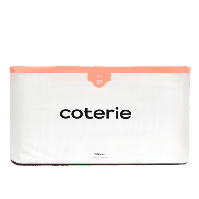 Shop Coterie Size 1 Diapers, 33 Count at Goodbuygears
