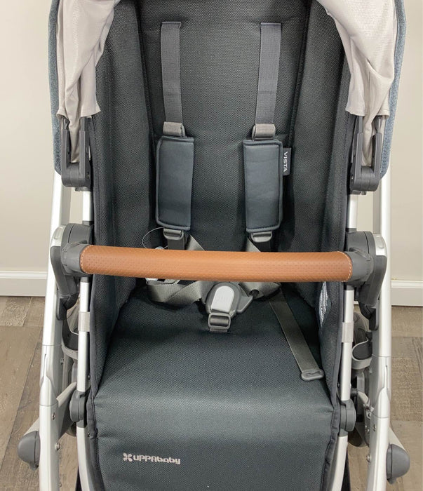 Shop UPPAbaby VISTA V2 Stroller, 2020, Gregory (Blue Melange) at Goodbuygears