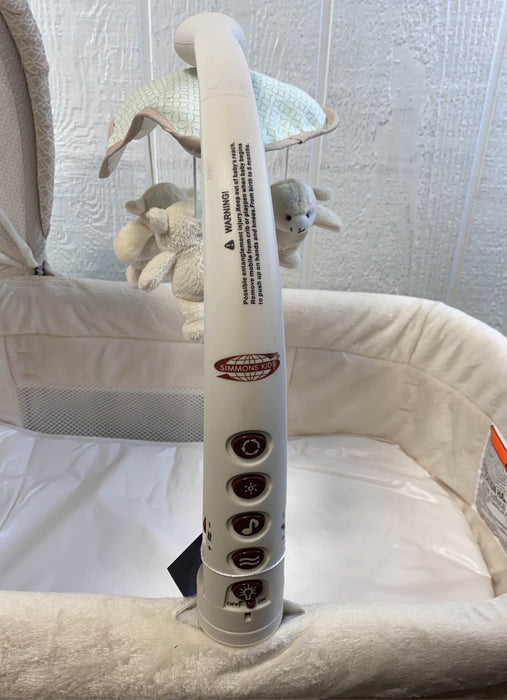 Shop Simmons Kids Deluxe Gliding Bassinet at Goodbuygears