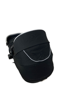 Shop Mockingbird 2nd Seat Kit with Extendable Canopy, 2023, Silver with Penny Leather, Windowpane, Black at Goodbuygears