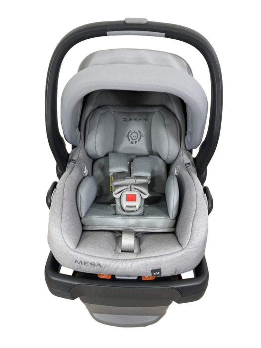 Shop UPPAbaby MESA V2 Infant Car Seat, 2022, Stella (Grey Melange) at Goodbuygears