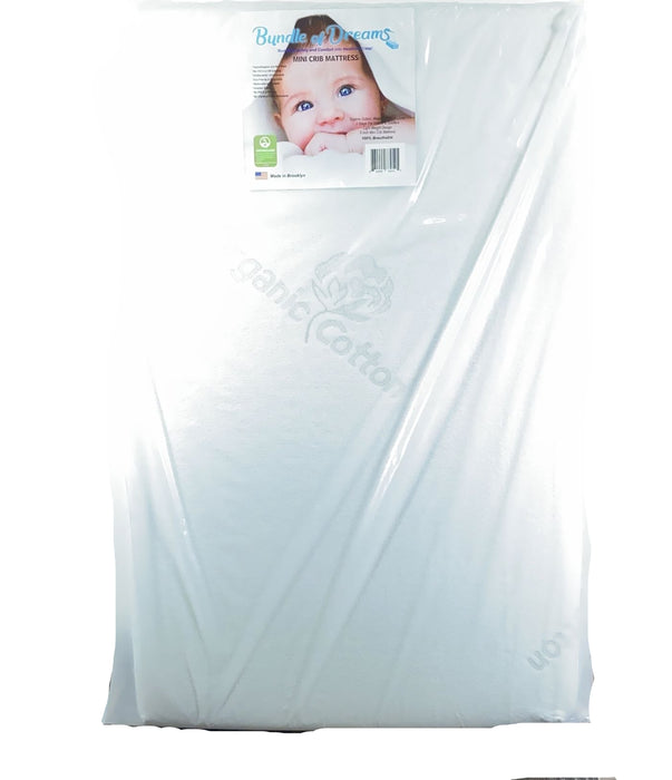 Shop Bundle of Dreams Mini Crib Mattress, 38"x24"x3" at Goodbuygears