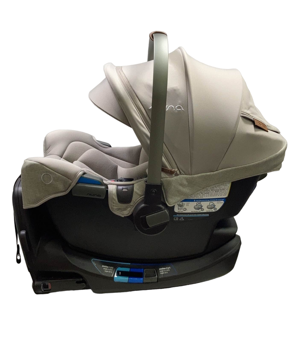 Shop Nuna PIPA rx Infant Car Seat with RELX Base, 2023, Hazelwood at Goodbuygears