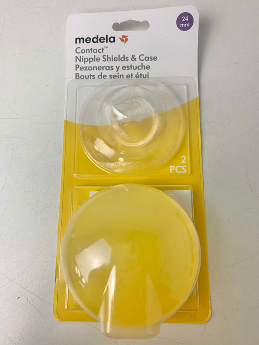 used Medela Contact Nipple Shields and Case