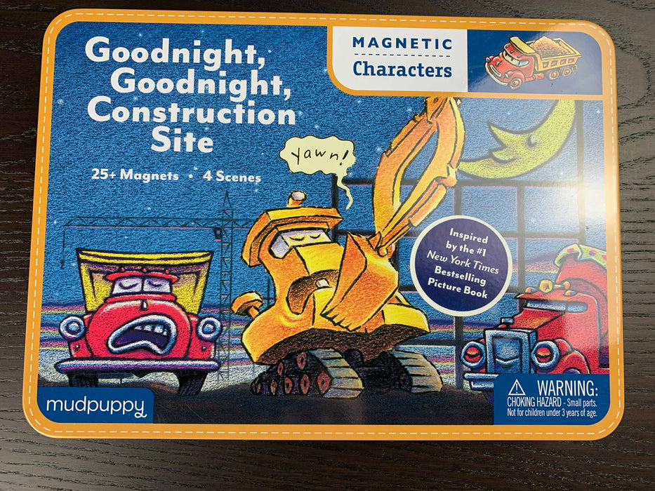 used Mudpuppy Goodnight Goodnight Construction Site