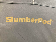 Shop SlumberPod 3.0 Sleep Canopy with Fan, Black with Gray Accents at Goodbuygears