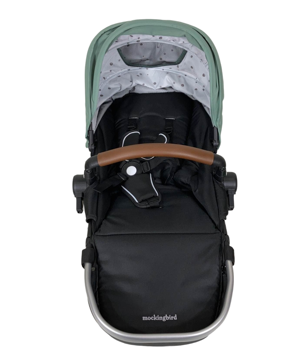 Shop Mockingbird 2nd Seat Kit 2.0, Silver with Penny Leather, Sage, Watercolor Drops at Goodbuygears