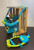 used Bright Starts Doorway Jumper, Zig Zag Zebra