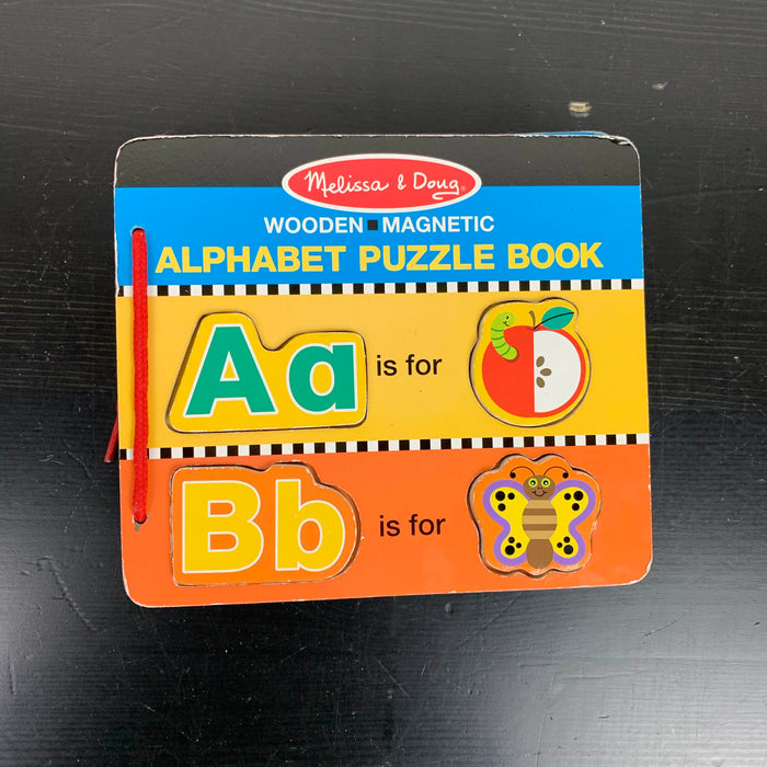 used Melissa & Doug Alphabet Puzzle Book