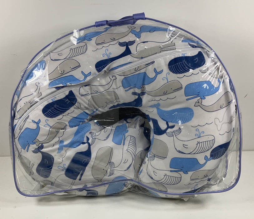 Shop Boppy Nursing and Infant Support Pillow, Whale Watch Blue at Goodbuygears