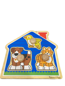 used Melissa & Doug Jumbo Knob Puzzle
